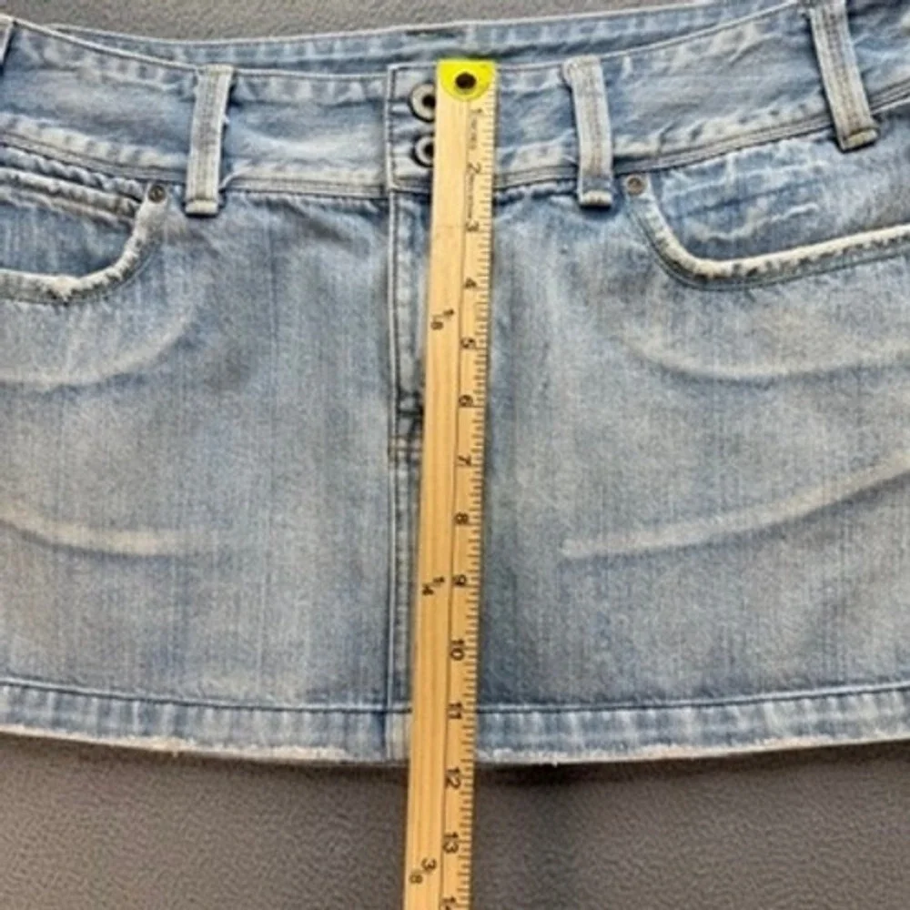 American Eagle Outfitters Light Blue Denim Mini Skirt
